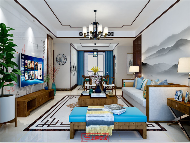 公園城/130㎡/中式