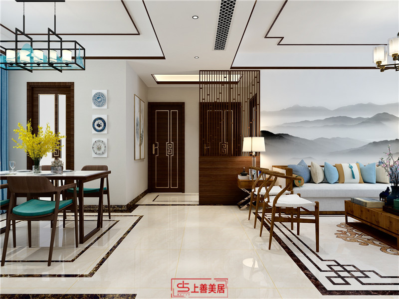 公園城/130㎡/中式