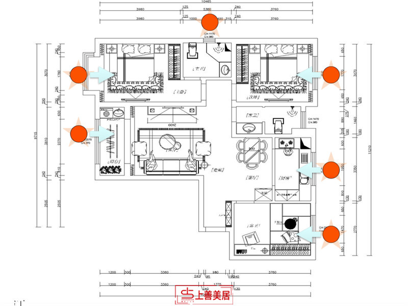 榮盛城/三室/現(xiàn)代