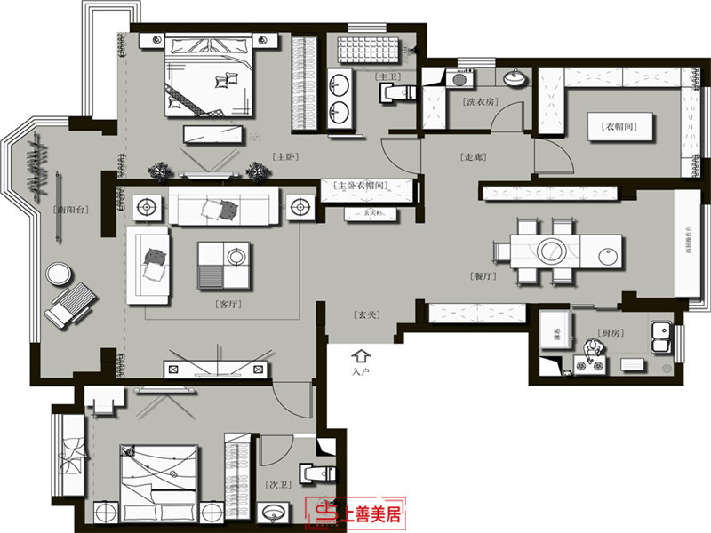榮盛華府/178㎡/現(xiàn)代
