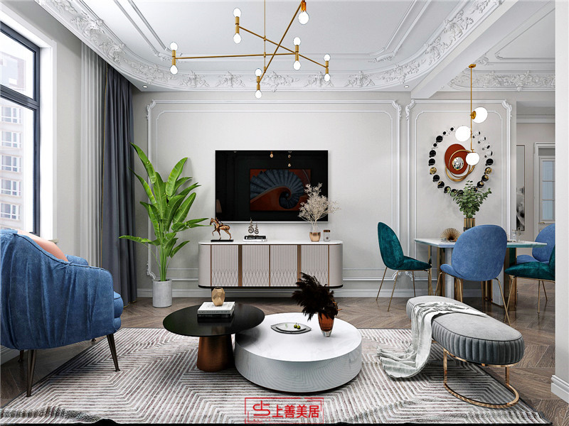 健康城/90㎡/現(xiàn)代輕奢