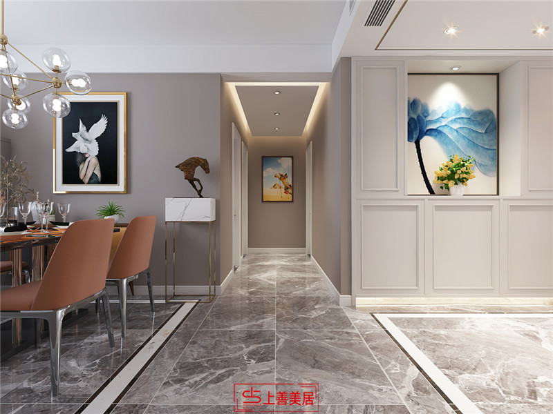 榮盛華府/160㎡/現(xiàn)代輕奢