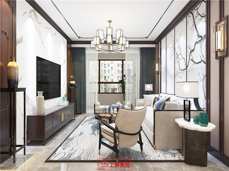 潤德天悅城/118㎡/中式