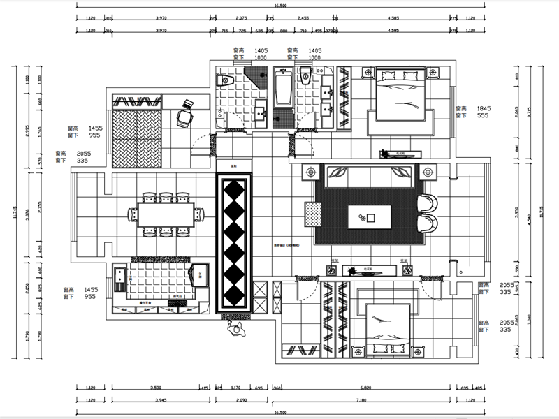 辛集清河灣/160㎡/新中式