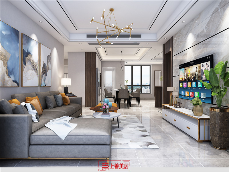 秀水名邸/86㎡/簡(jiǎn)約