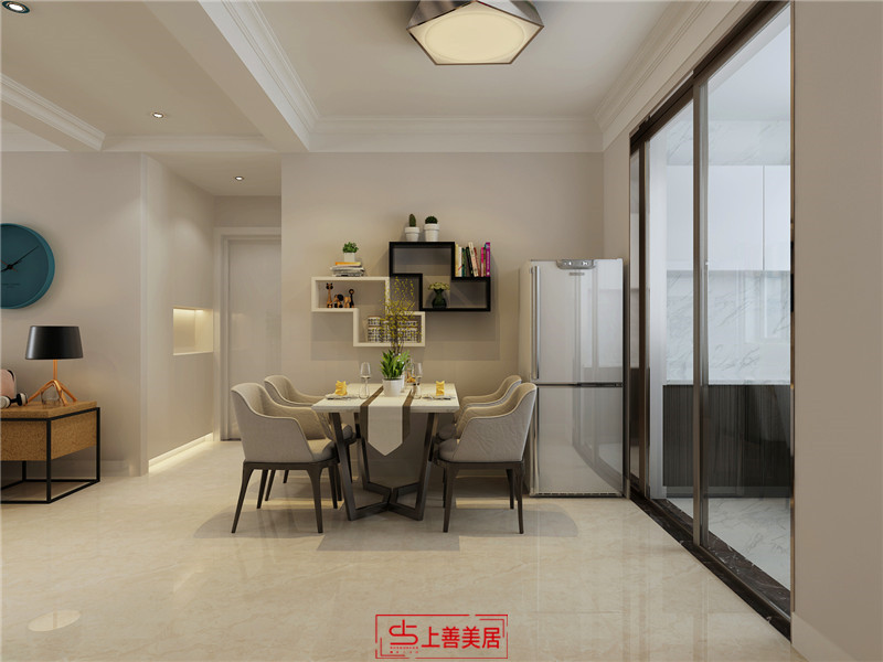 榮盛城130平現(xiàn)代風格裝修效果圖