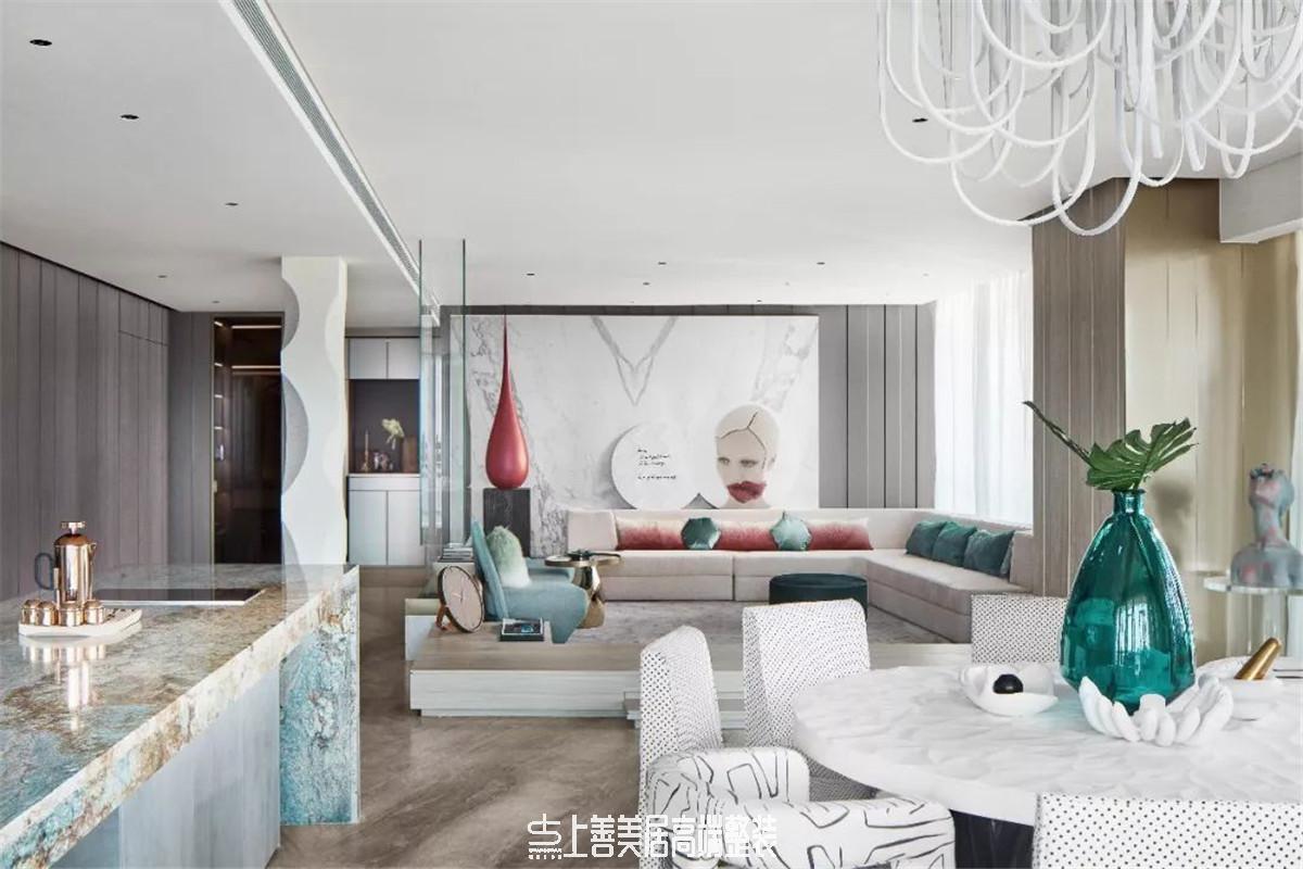 萬科大都會(huì)270平現(xiàn)代