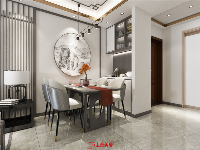 國(guó)赫天著/95㎡/新中式