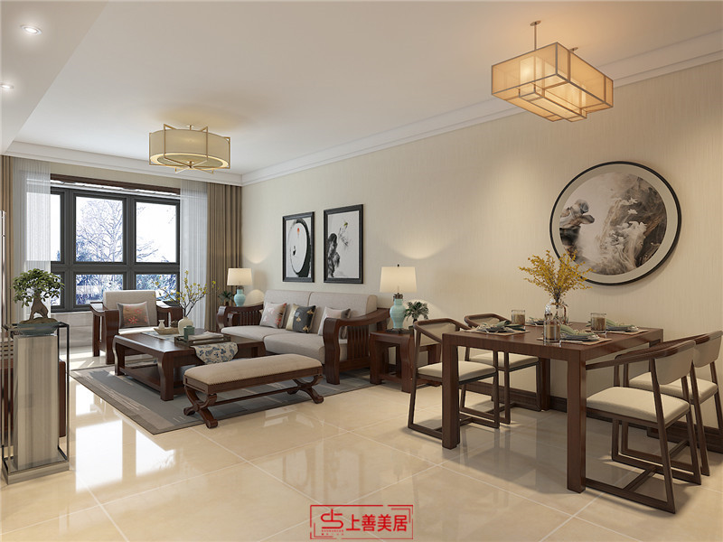 國赫天著/中式風格/95㎡