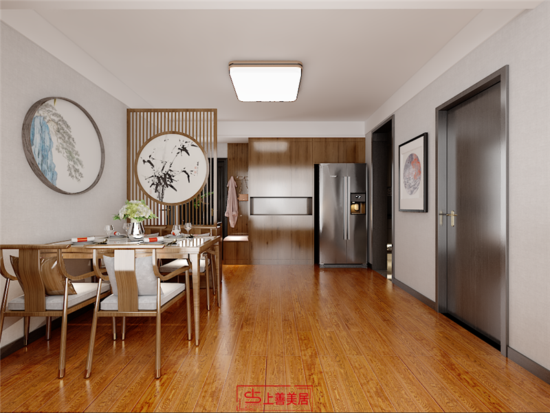 盛世天驕/109㎡/新中式風格