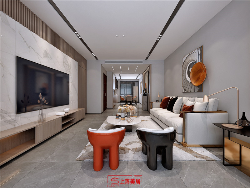 融創(chuàng)中心/150㎡/現(xiàn)代風格