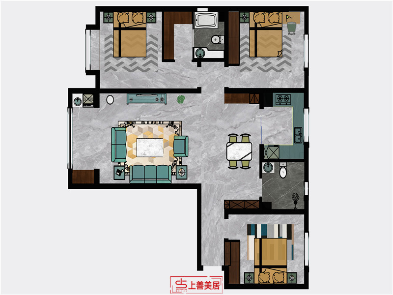 振二街北苑/150㎡/現(xiàn)代