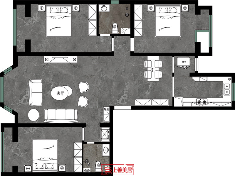 碧景園/170㎡/現(xiàn)代風