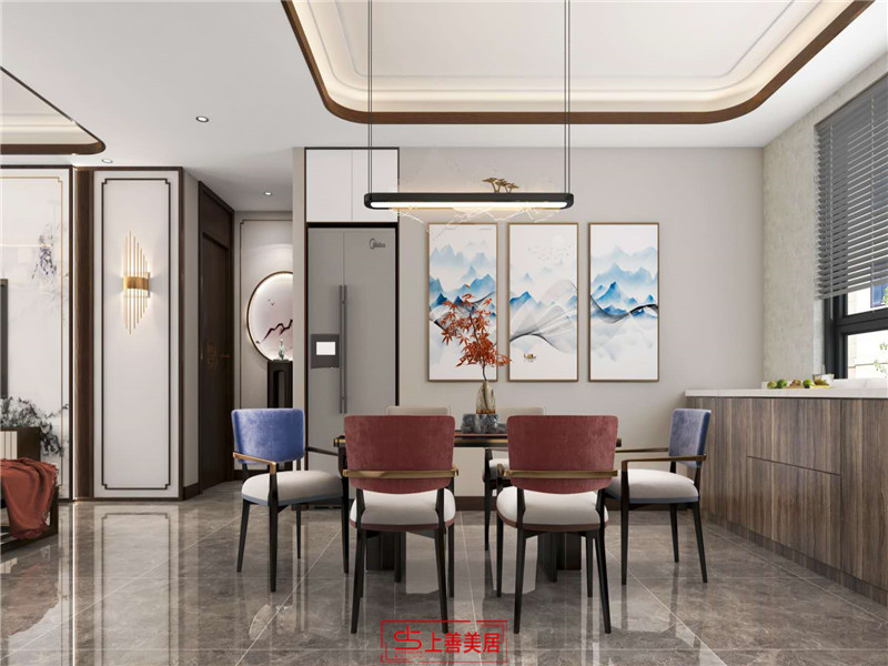 紫御藍(lán)灣/130㎡/新中式