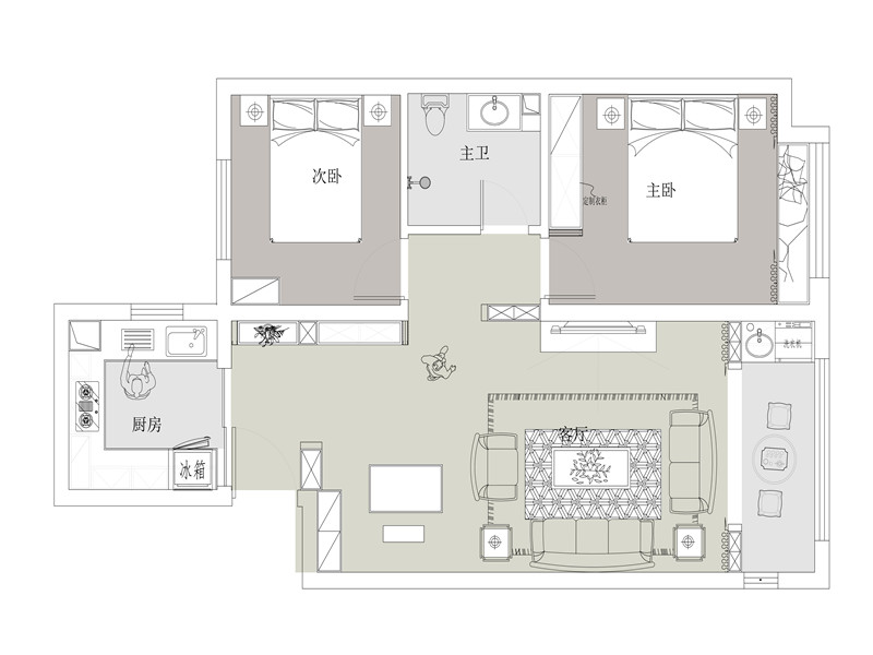 國(guó)赫天著/135㎡/現(xiàn)代