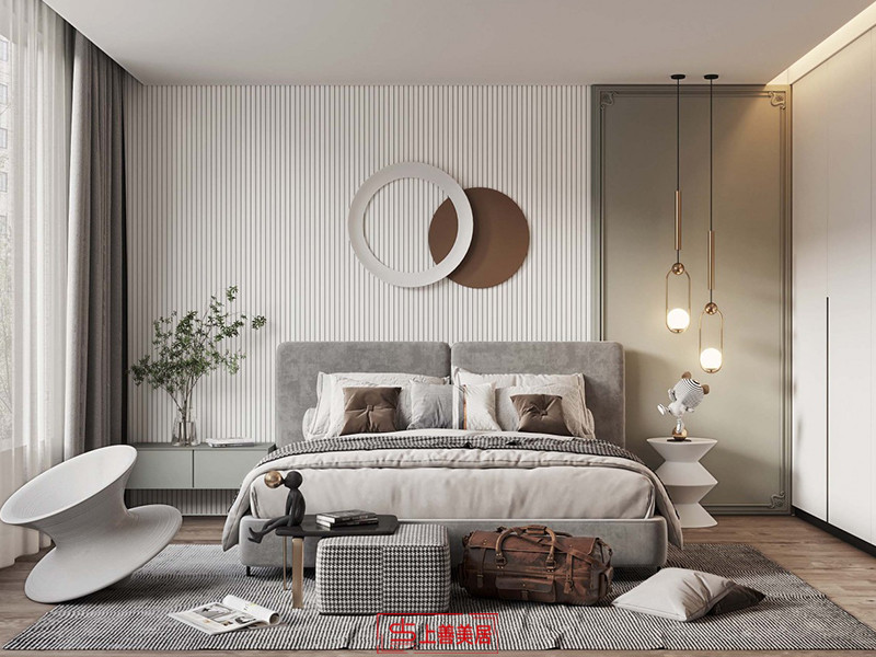 東南智匯城90平現(xiàn)代風(fēng)格臥室1