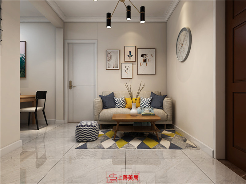 北方設(shè)計(jì)院140平現(xiàn)代風(fēng)格沙發(fā)墻