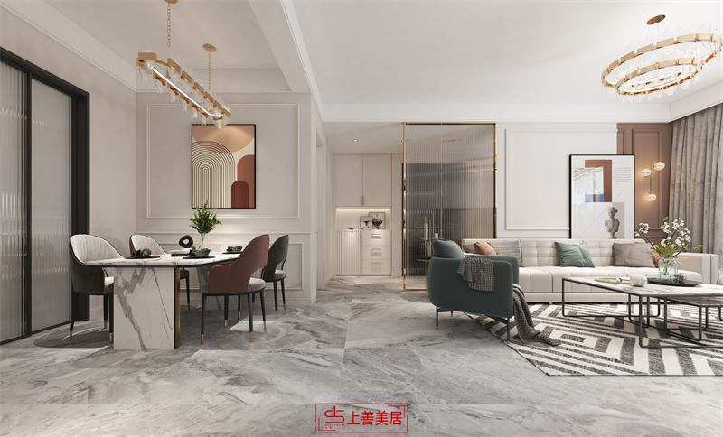 富貴城/118㎡/現(xiàn)代簡(jiǎn)約