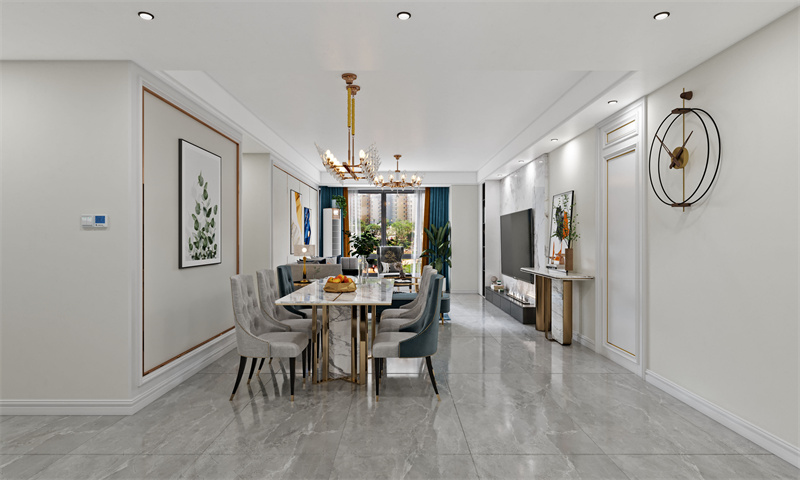 尚乘源/130㎡/現(xiàn)代簡(jiǎn)約