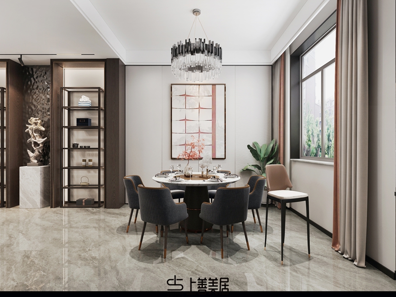 江水西岸500平聯(lián)排別墅裝修效果圖2