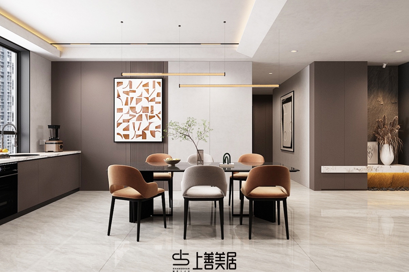 正基九宸251平四室兩廳意式極簡(jiǎn)裝修設(shè)計(jì)