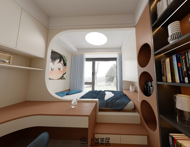 瑞凝府211㎡三室兩廳設(shè)計(jì)案例