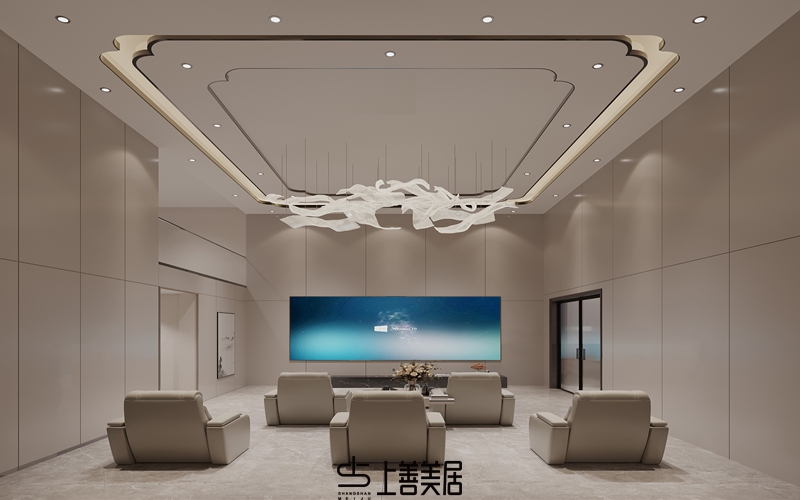 榮盛御府350平現(xiàn)代簡約風格案例