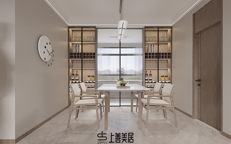 國仕山140㎡現(xiàn)代簡約裝修效果圖