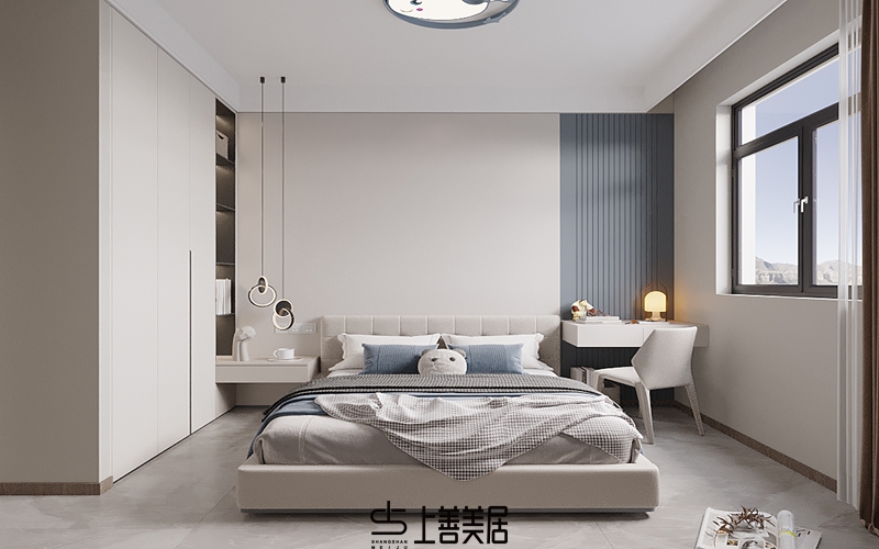 國仕山140㎡現(xiàn)代簡約裝修效果圖