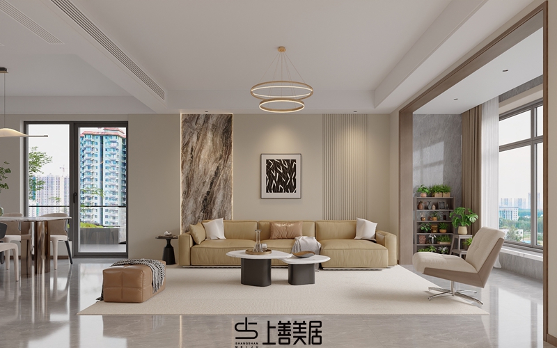 瑞凝府181㎡現(xiàn)代輕奢風(fēng)格效果圖