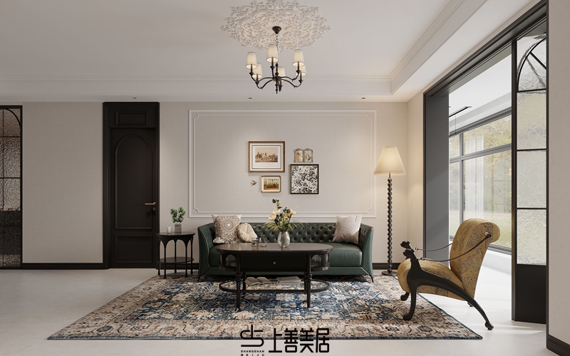 芯科苑128平美式裝修設計01