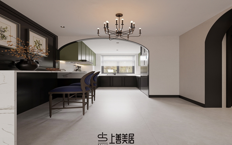 芯科苑128平美式裝修設計06