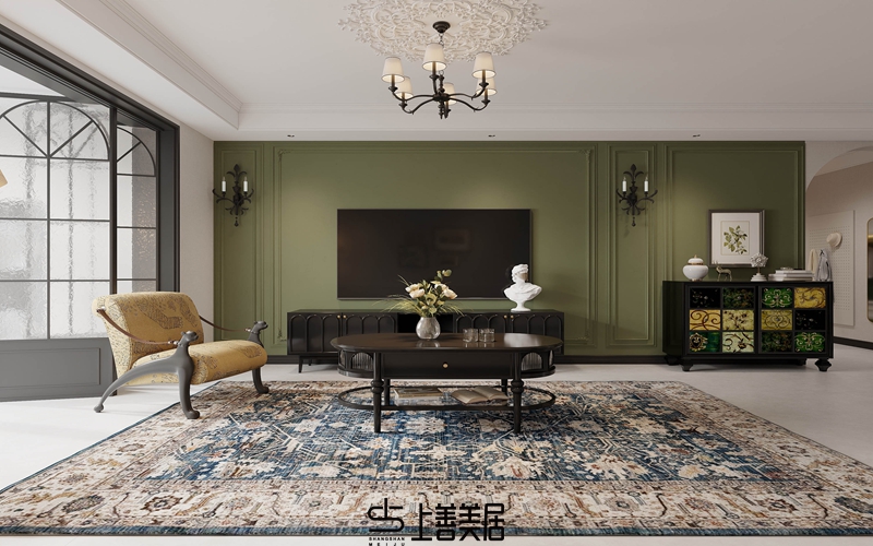 芯科苑128平美式裝修設計07