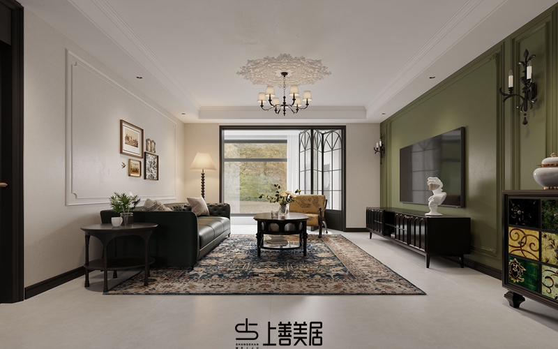 芯科苑128平美式裝修設計09