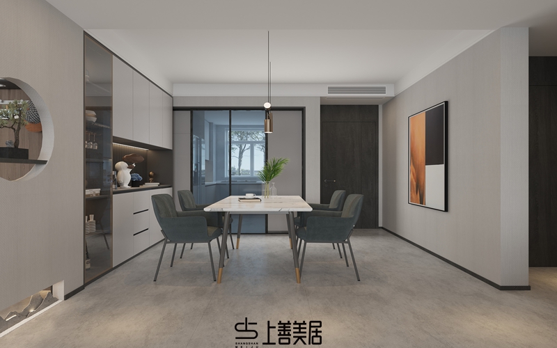 國(guó)瑞城140平現(xiàn)代簡(jiǎn)約風(fēng)格效果圖