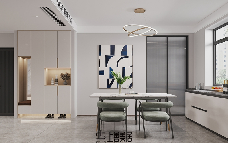 德賢華府160平簡(jiǎn)歐風(fēng)格效果圖