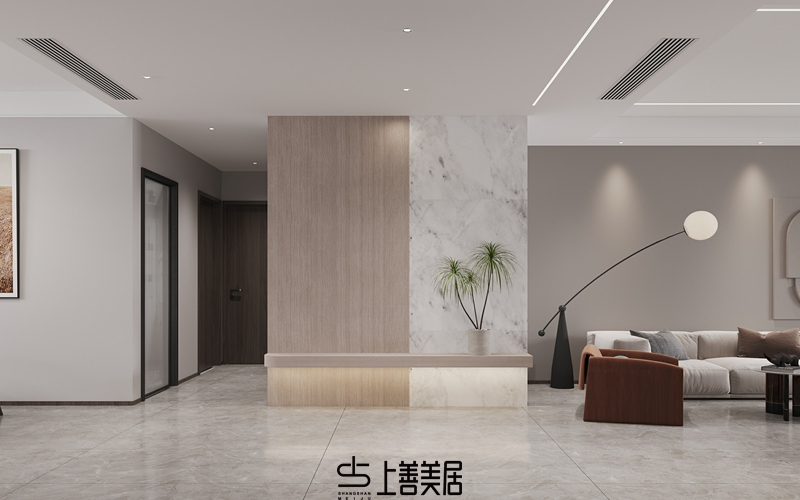 格林公館140平現(xiàn)代簡(jiǎn)約風(fēng)格效果圖04