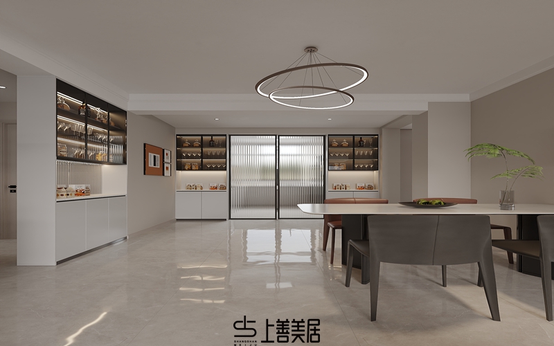 國(guó)仕山130平現(xiàn)代簡(jiǎn)約效果圖