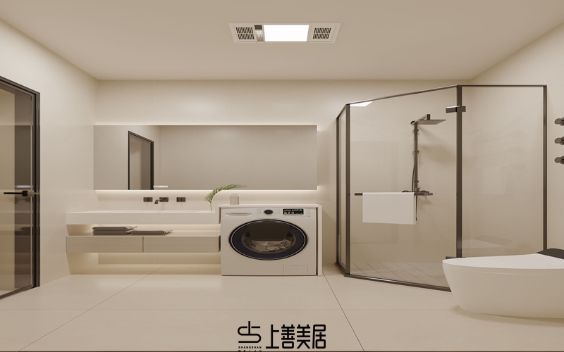 孔雀城350㎡田園風別墅裝修設計