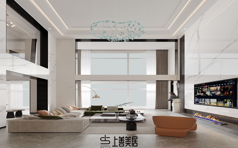 康城紫玉府140現(xiàn)代簡(jiǎn)約風(fēng)格效果圖17