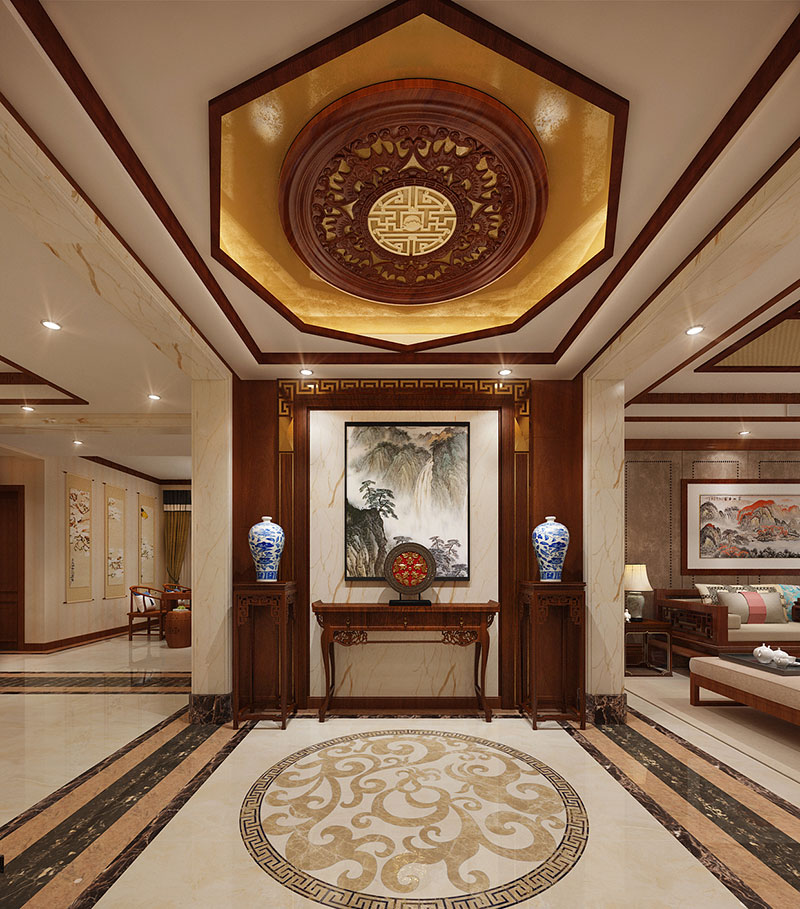 瀚唐200平米中式風格