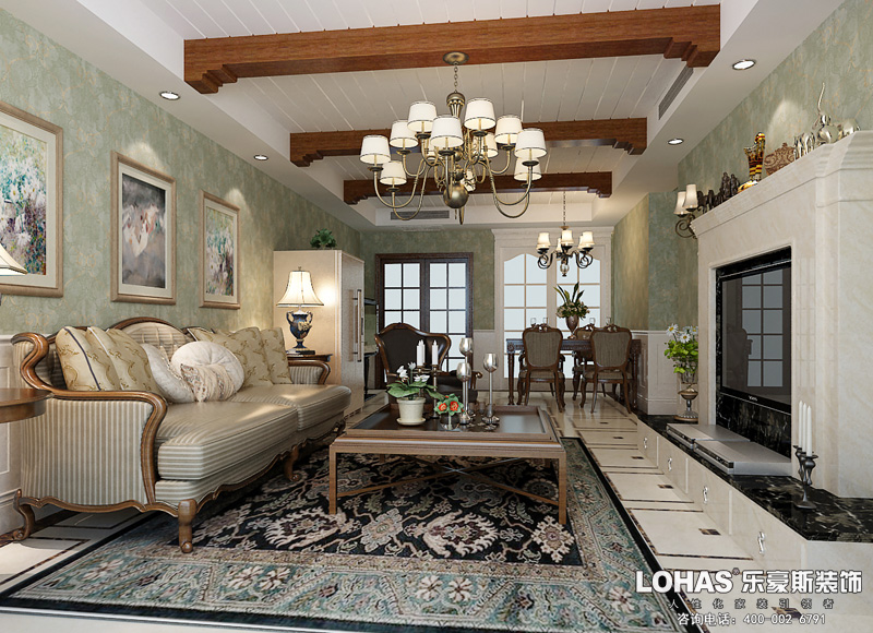 國(guó)仕山/155平米/美式