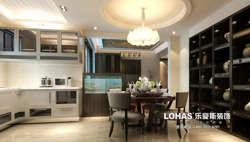 上東花園三室兩廳139㎡現(xiàn)代風(fēng)格