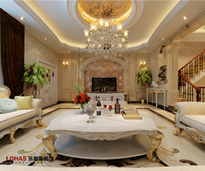 萬(wàn)信花園220平米現(xiàn)代裝修效果圖