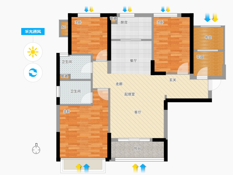 采光通風圖