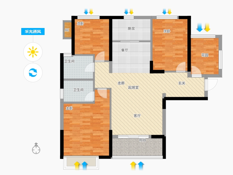 采光通風圖